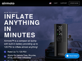 'getairmoto.com' screenshot