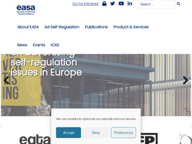 'easa-alliance.org' screenshot
