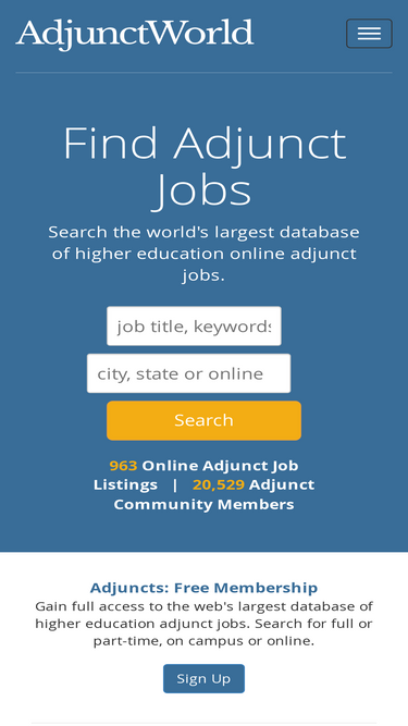 adjunctworld.com