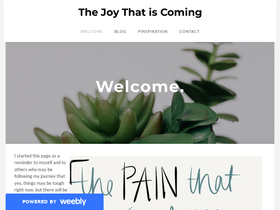 thejoythatiscoming.weebly.com