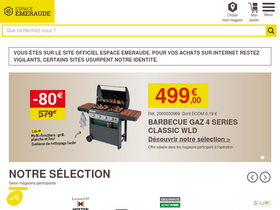 'espace-emeraude.com' screenshot