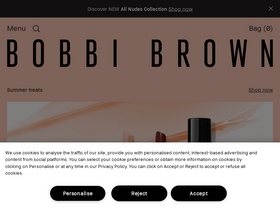 'bobbibrown.co.uk' screenshot