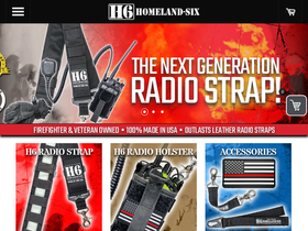 homelandsix.com homepage screenshot