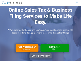 'fastfilings.com' screenshot