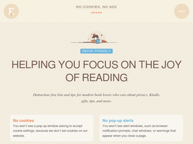 'ebookfriendly.com' screenshot