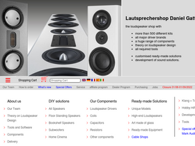 'lautsprechershop.de' screenshot