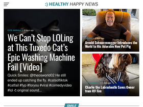 'healthyhappynews.com' screenshot