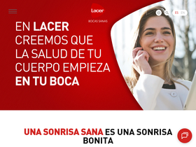 'laceroralhealth.com' screenshot