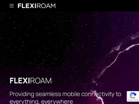 'flexiroam.com' screenshot