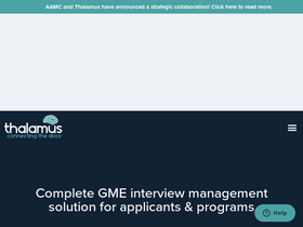 'thalamusgme.com' screenshot