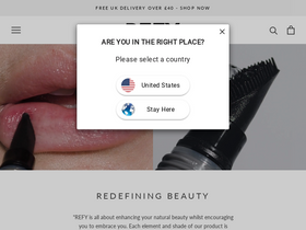 'refybeauty.com' screenshot