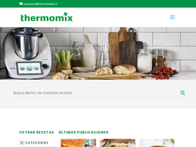 'recetasthermomix.cl' screenshot