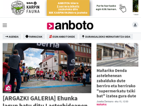 'anboto.org' screenshot