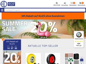 'ecdgermany.de' screenshot