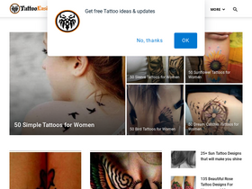 'tattooeasily.com' screenshot