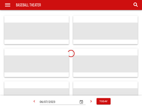 'baseball.theater' screenshot