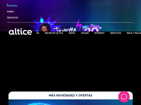 'altice.com.do' screenshot