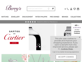 'berrysjewellers.co.uk' screenshot