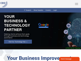 cbsedge.com homepage screenshot