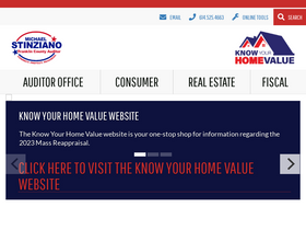 'franklincountyauditor.com' screenshot