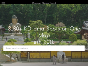 'koreandramaland.com' screenshot