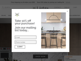'lights.com' screenshot