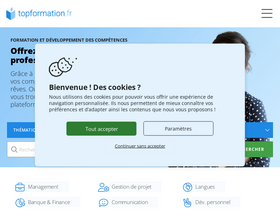 'topformation.fr' screenshot