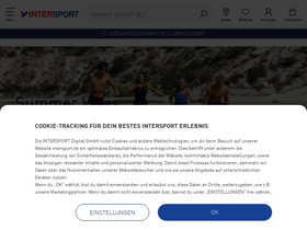 'intersport.de' screenshot