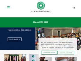 'aku.edu' screenshot