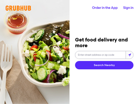 'grubhub.com' screenshot