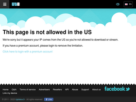 'uptobox.fr' screenshot