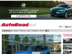 'autoroad.cz' screenshot