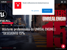 'notodoanimacion.es' screenshot