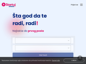 'startuj.com' screenshot