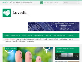 'lovedia.vn' screenshot