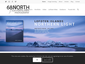 '68north.com' screenshot