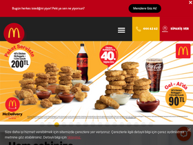 'mcdonalds.com.tr' screenshot