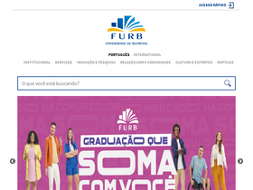 'furb.br' screenshot