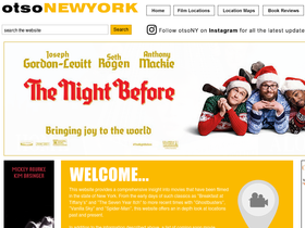 'onthesetofnewyork.com' screenshot