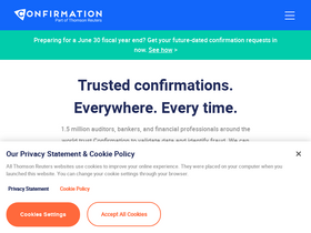 'confirmation.com' screenshot