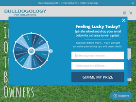 'bulldogology.net' screenshot