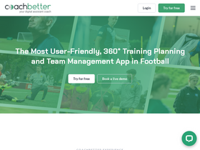 'coachbetter.com' screenshot