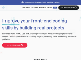 'frontendmentor.io' screenshot