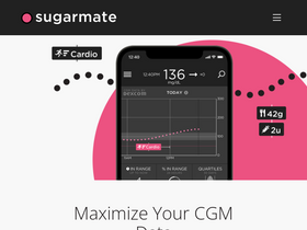 'sugarmate.io' screenshot