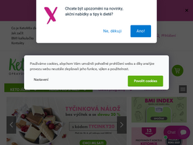 'ketomix.cz' screenshot