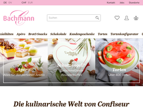'confiserie.ch' screenshot