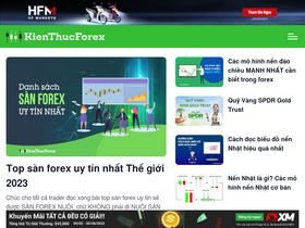'kienthucforex.com' screenshot
