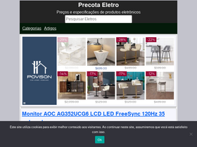 'precota.com.br' screenshot