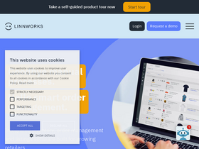 'linnworks.com' screenshot