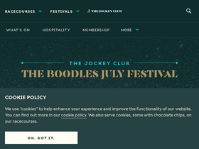 'thejockeyclub.co.uk' screenshot